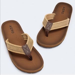 AERO Vintage Style Mens Flip Flops